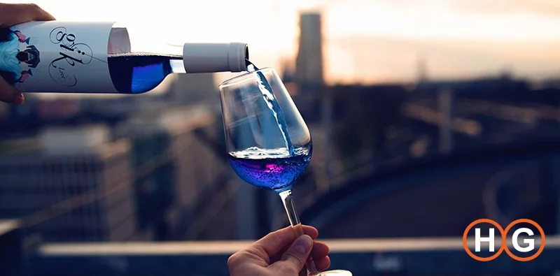 Blue wine Gïk