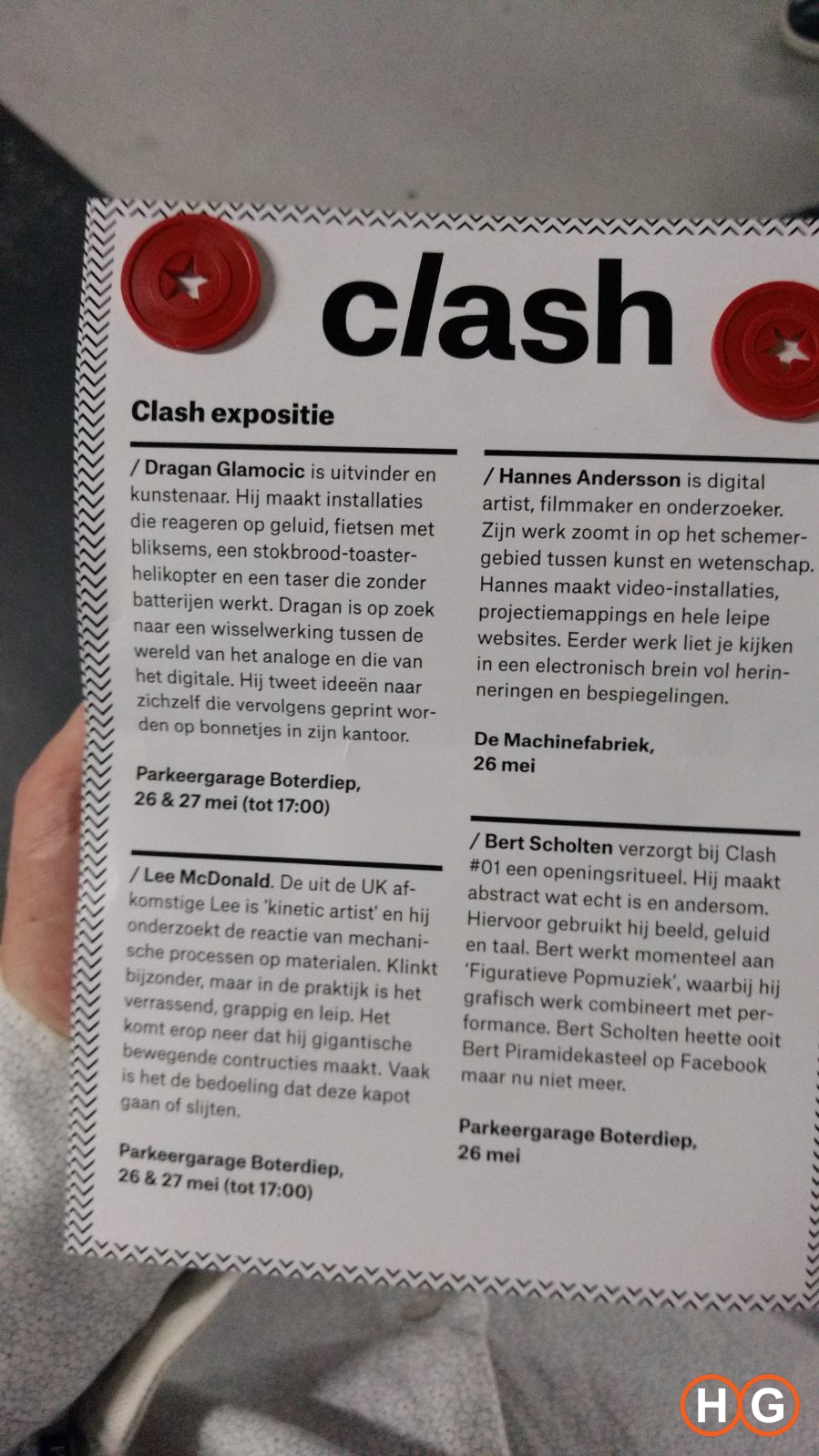 Clash expositie