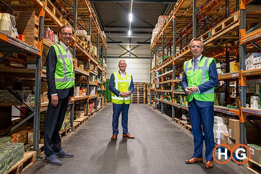 Bezoek Rene Paas bij Bidfood Groningen