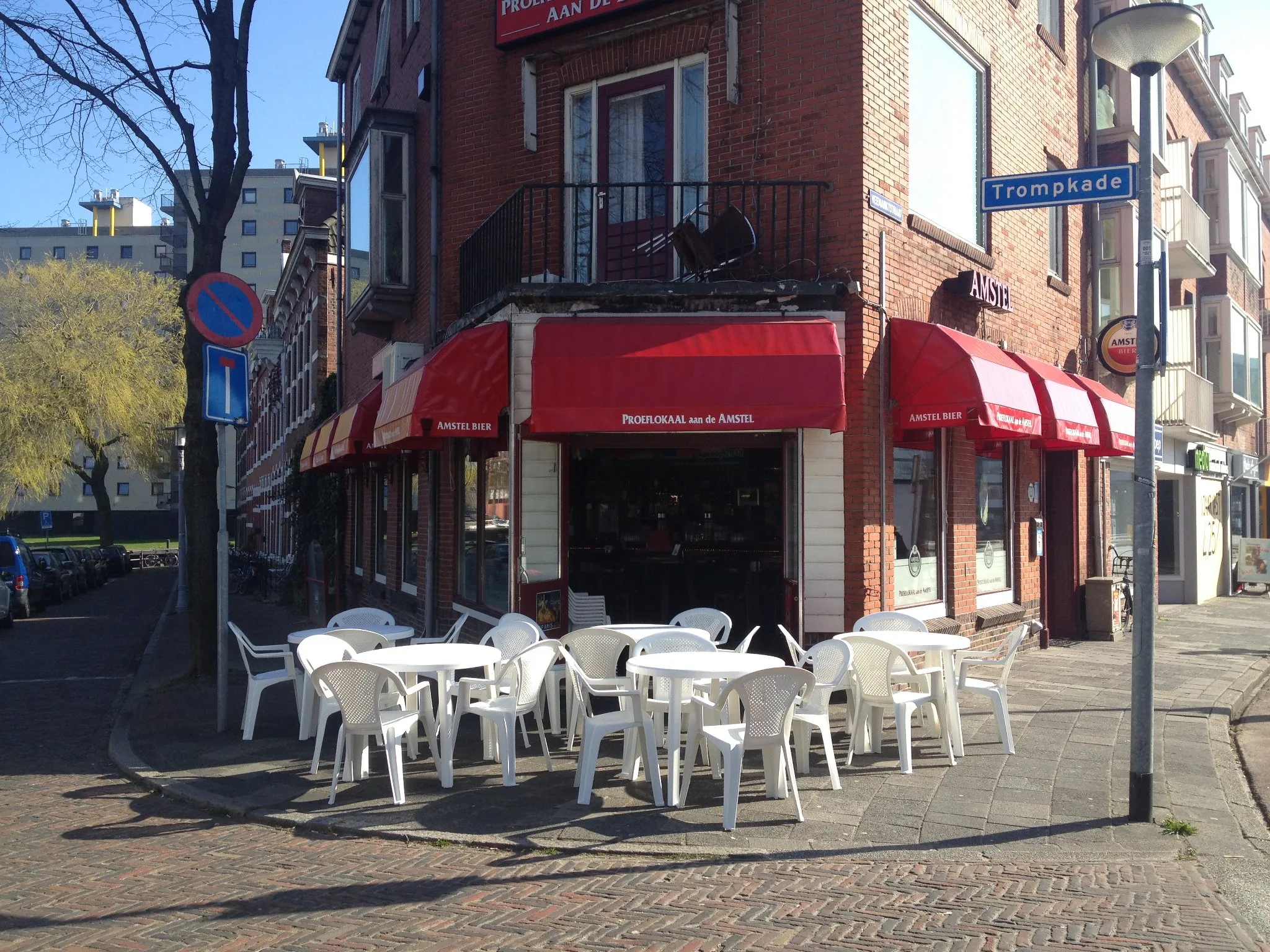 Tasting room on the Amstel