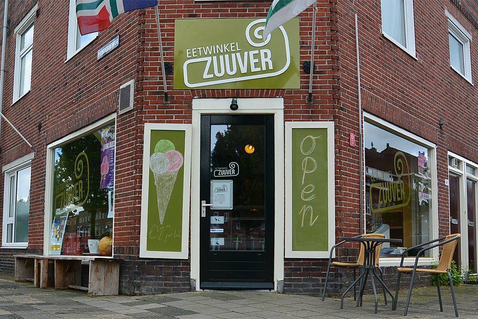 Eetwinkel Zuuver facade photo via Facebook
