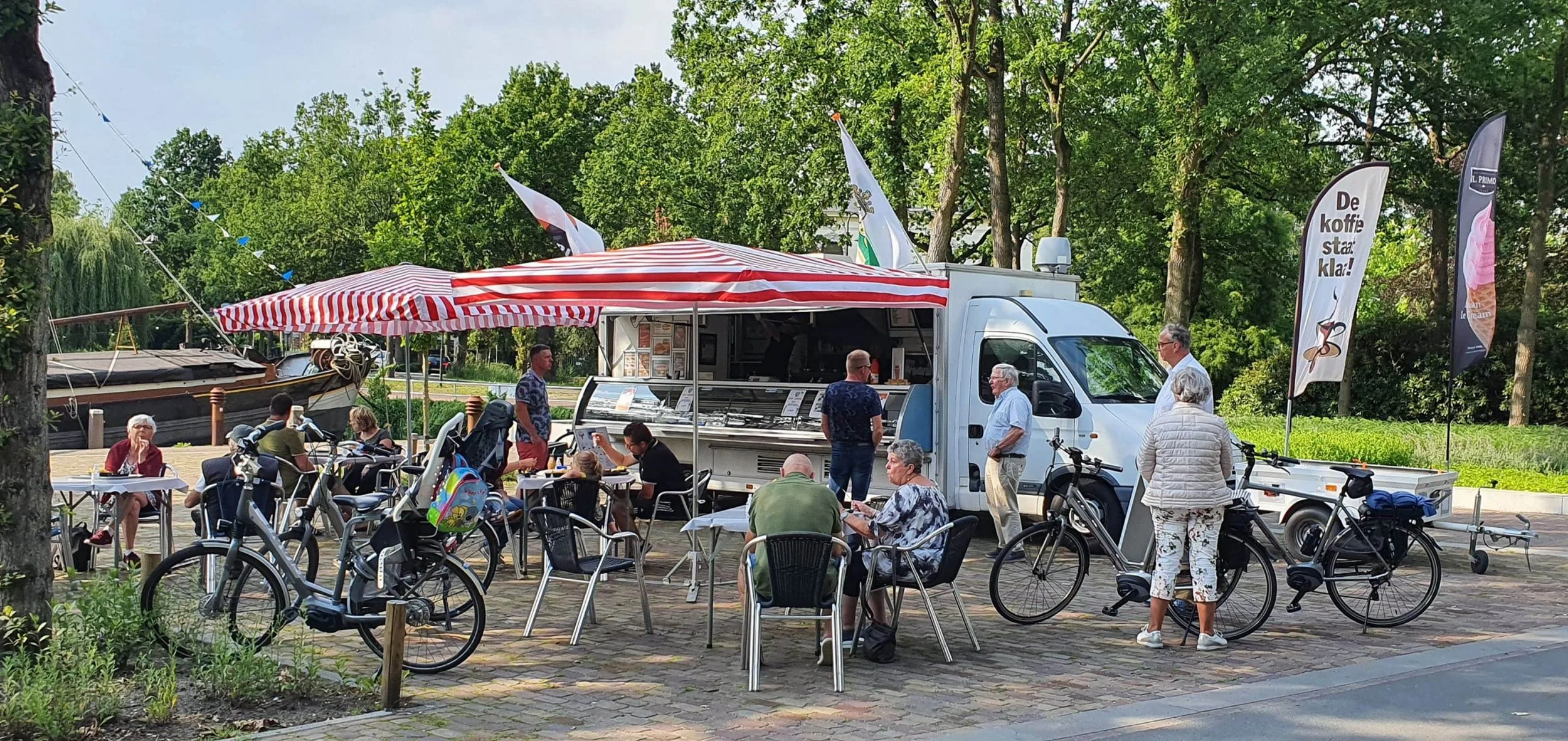 Snack trolley de Juffer Horecagroningen.nl